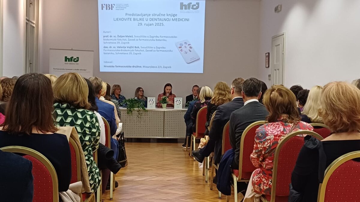 Predstavljanje stručne knjige „Ljekovite biljke u dentalnoj medicini“