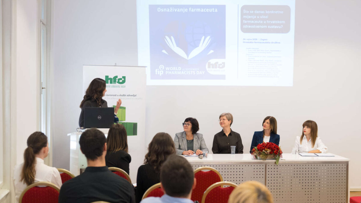 ČESTITAMO SVJETSKI DAN FARMACEUTA! Svjetski dan farmaceuta obilježen tiskovnom konferencijom u Hrvatskom farmaceutskom društvu